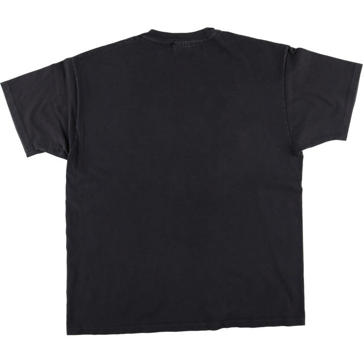 90'S Hanes BEEFY-T College T-shirt, Made in USA, Men's XL, Vintage cotton black type Vintage Second Hand