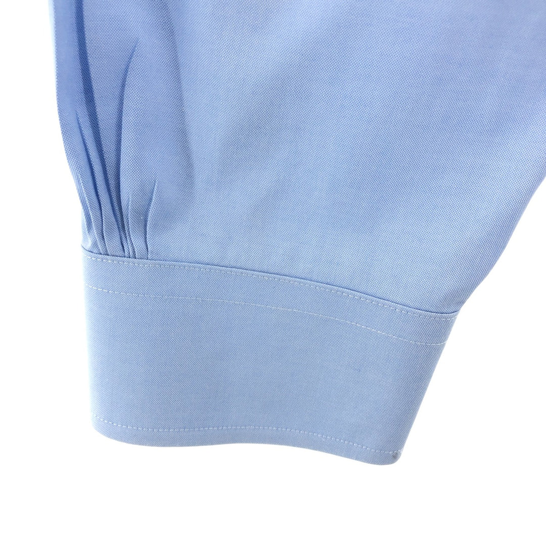 Brooks Brothers Est.1818 SLIM FIT long sleeve cotton shirt, men's size M cotton Blue type light blue Vintage Second Hand