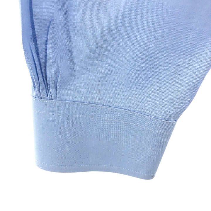 Brooks Brothers Est.1818 SLIM FIT long sleeve cotton shirt, men's size M cotton Blue type light blue Vintage Second Hand