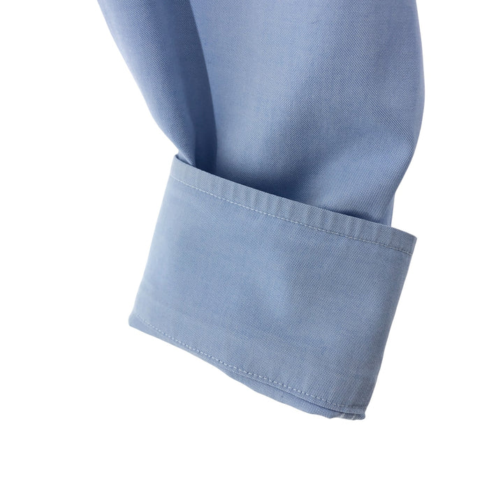 Brooks Brothers Est.1818 SLIM FIT long sleeve cotton shirt, men's size M cotton Blue type light blue Vintage Second Hand