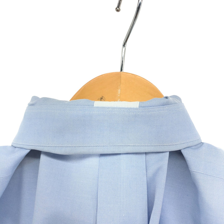 Brooks Brothers Est.1818 SLIM FIT long sleeve cotton shirt, men's size M cotton Blue type light blue Vintage Second Hand