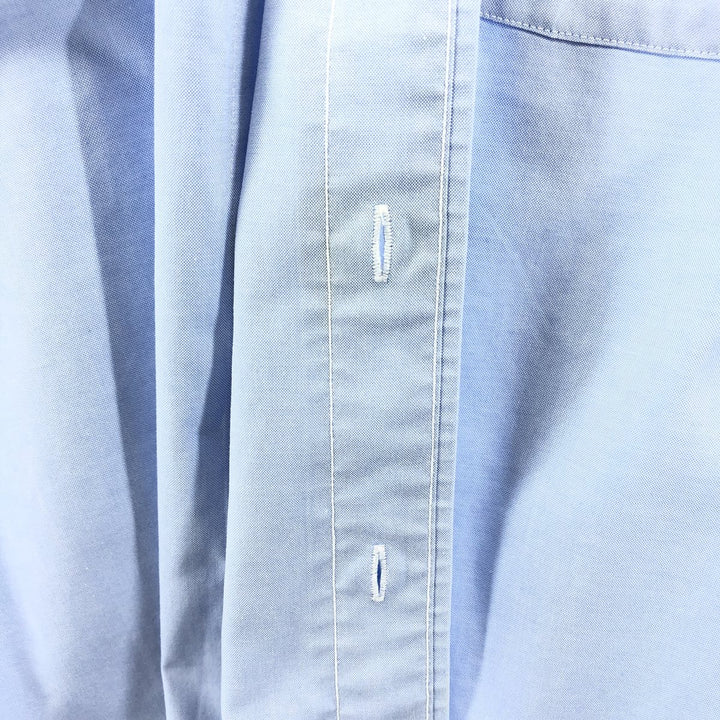 Brooks Brothers Est.1818 SLIM FIT long sleeve cotton shirt, men's size M cotton Blue type light blue Vintage Second Hand