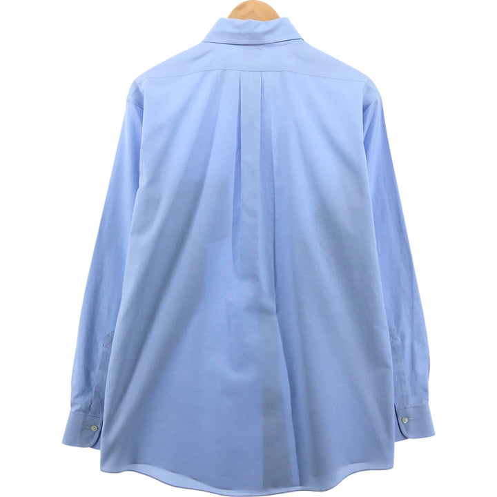 Brooks Brothers Est.1818 Long Sleeve Button-Down Shirt, Men's Size L Supima Cotton Blue type light blue Vintage Second Hand