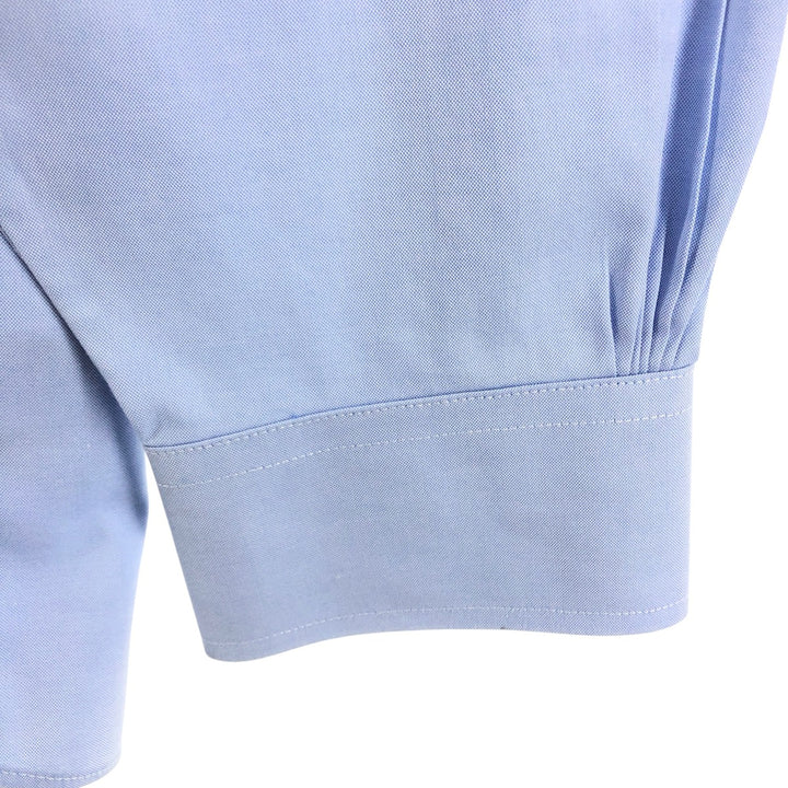 Brooks Brothers Est.1818 Long Sleeve Button-Down Shirt, Men's Size L Supima Cotton Blue type light blue Vintage Second Hand