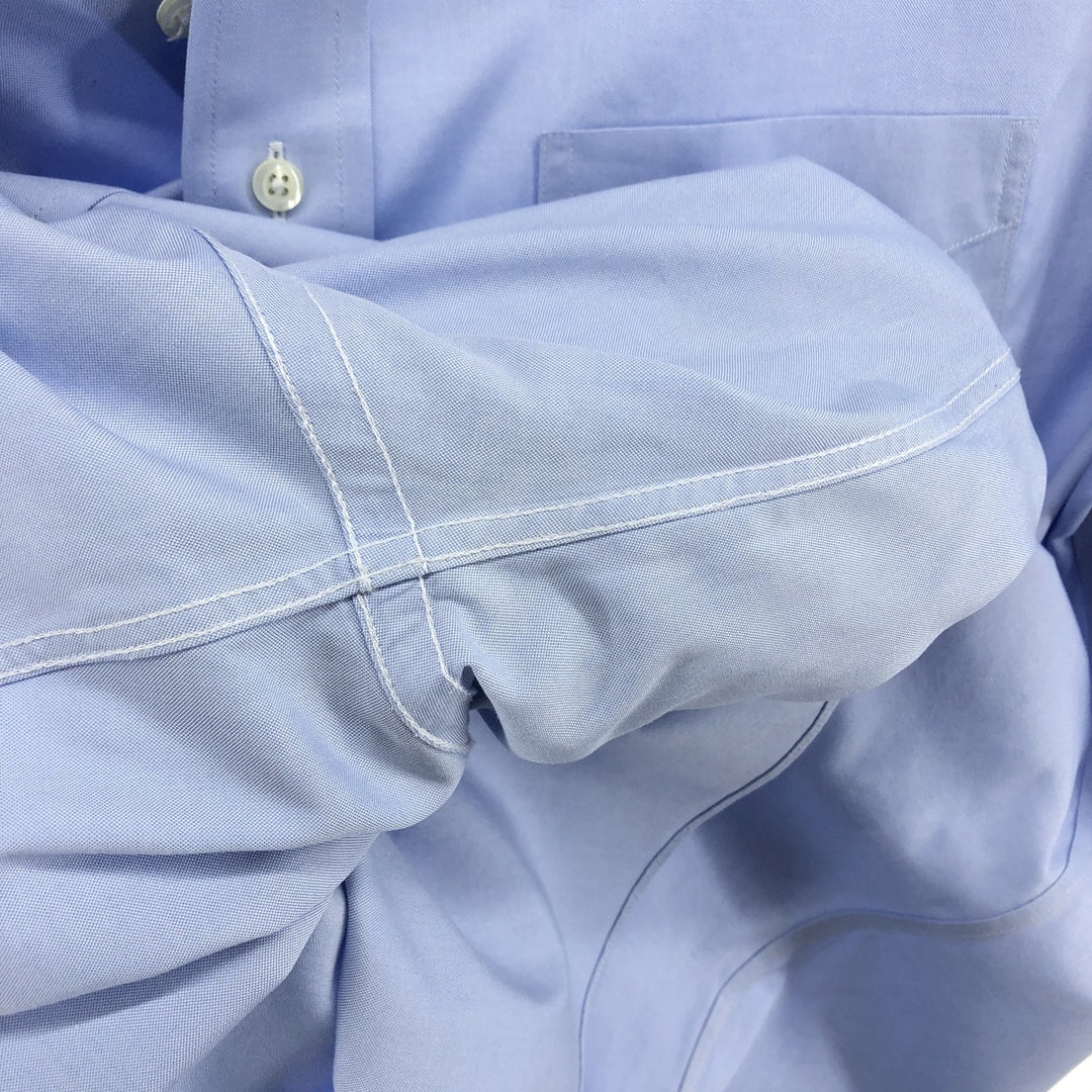 Brooks Brothers Est.1818 Long Sleeve Button-Down Shirt, Men's Size L Supima Cotton Blue type light blue Vintage Second Hand