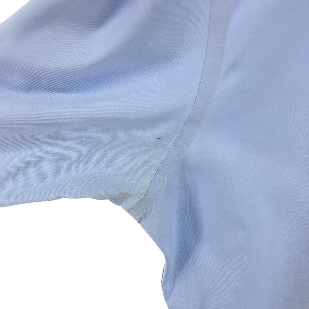 Brooks Brothers Est.1818 Long Sleeve Cotton Shirt, Men's Size L Supima Cotton Blue type light blue Vintage Second Hand