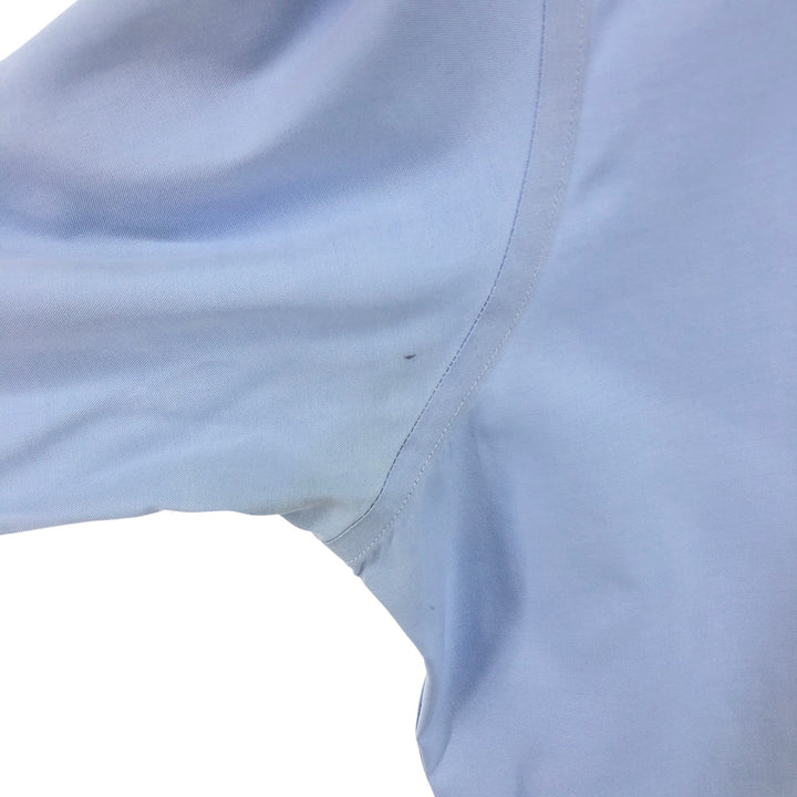 Brooks Brothers Est.1818 Long Sleeve Cotton Shirt, Men's Size L Supima Cotton Blue type light blue Vintage Second Hand