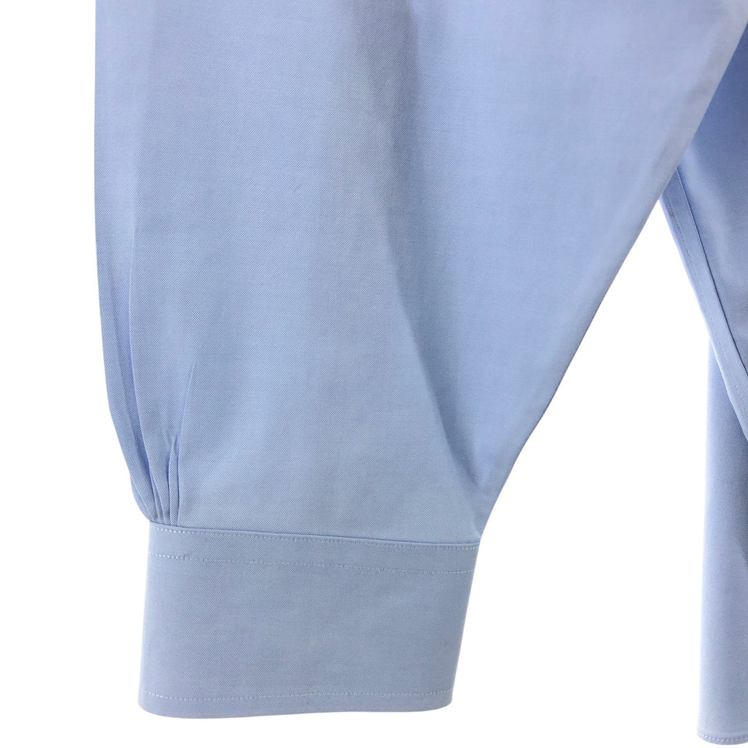Brooks Brothers Est.1818 Long Sleeve Cotton Shirt, Men's Size L Supima Cotton Blue type light blue Vintage Second Hand