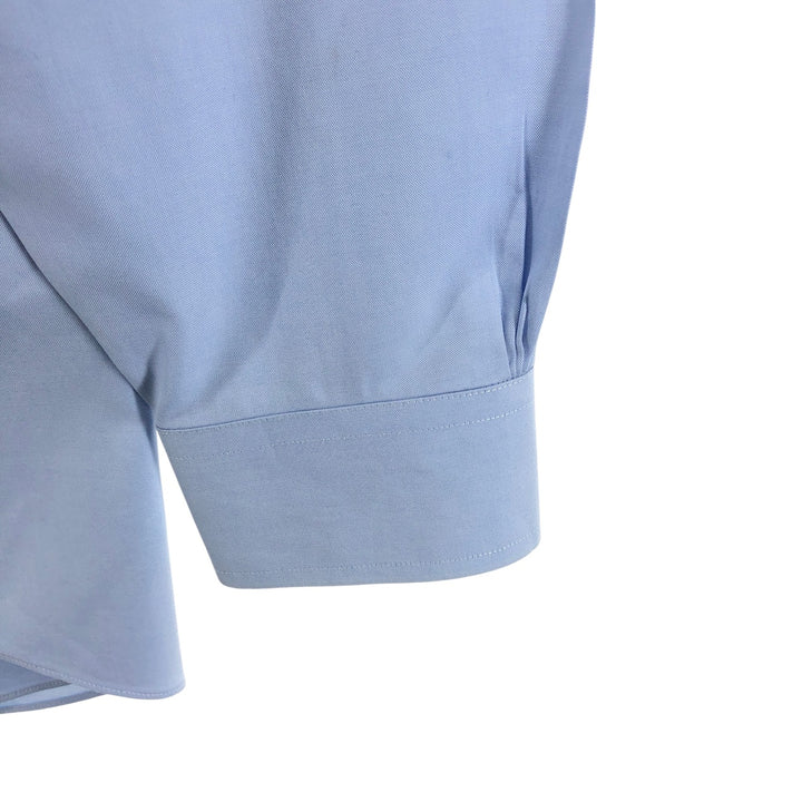 Brooks Brothers Est.1818 Long Sleeve Cotton Shirt, Men's Size L Supima Cotton Blue type light blue Vintage Second Hand