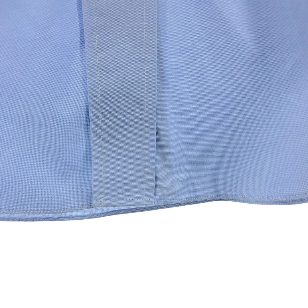 Brooks Brothers Est.1818 Long Sleeve Cotton Shirt, Men's Size L Supima Cotton Blue type light blue Vintage Second Hand