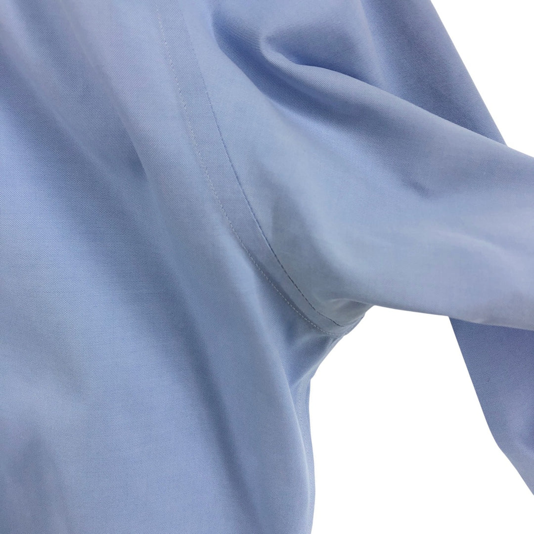 Brooks Brothers Est.1818 Long Sleeve Cotton Shirt, Men's Size L Supima Cotton Blue type light blue Vintage Second Hand