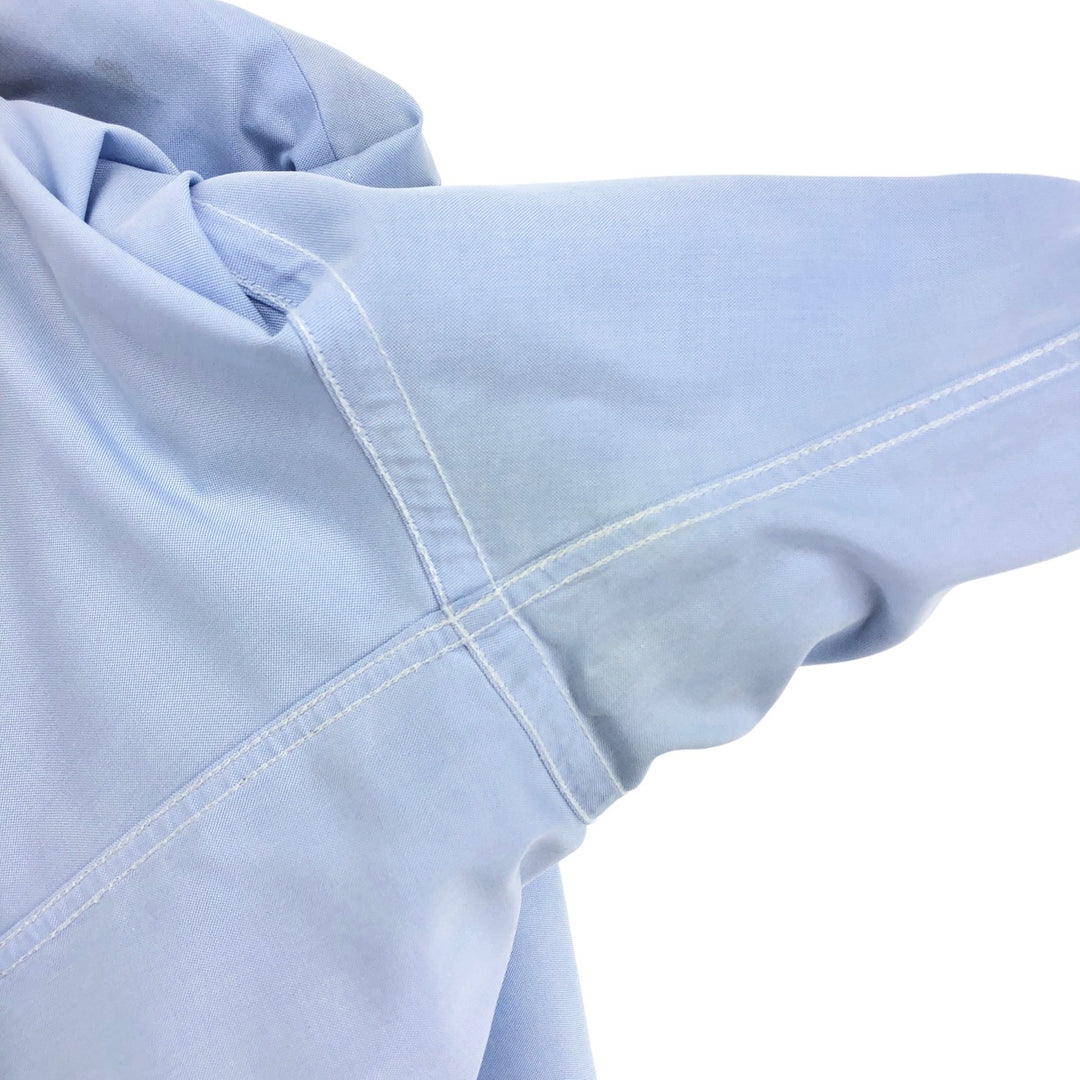 Brooks Brothers Est.1818 Long Sleeve Cotton Shirt, Men's Size L Supima Cotton Blue type light blue Vintage Second Hand