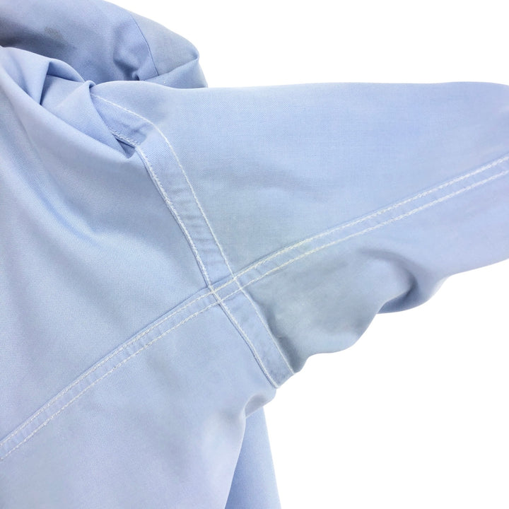 Brooks Brothers Est.1818 Long Sleeve Cotton Shirt, Men's Size L Supima Cotton Blue type light blue Vintage Second Hand