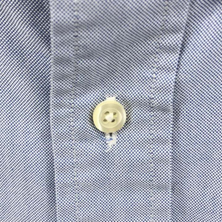 Brooks Brothers 346 long sleeve button-down shirt, men's size XL Supima Cotton blue type Vintage Second Hand
