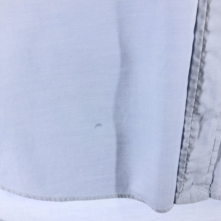 Ralph Lauren BLAKE short sleeve button down shirt, men's XL size cotton Blue type light blue Vintage Second Hand