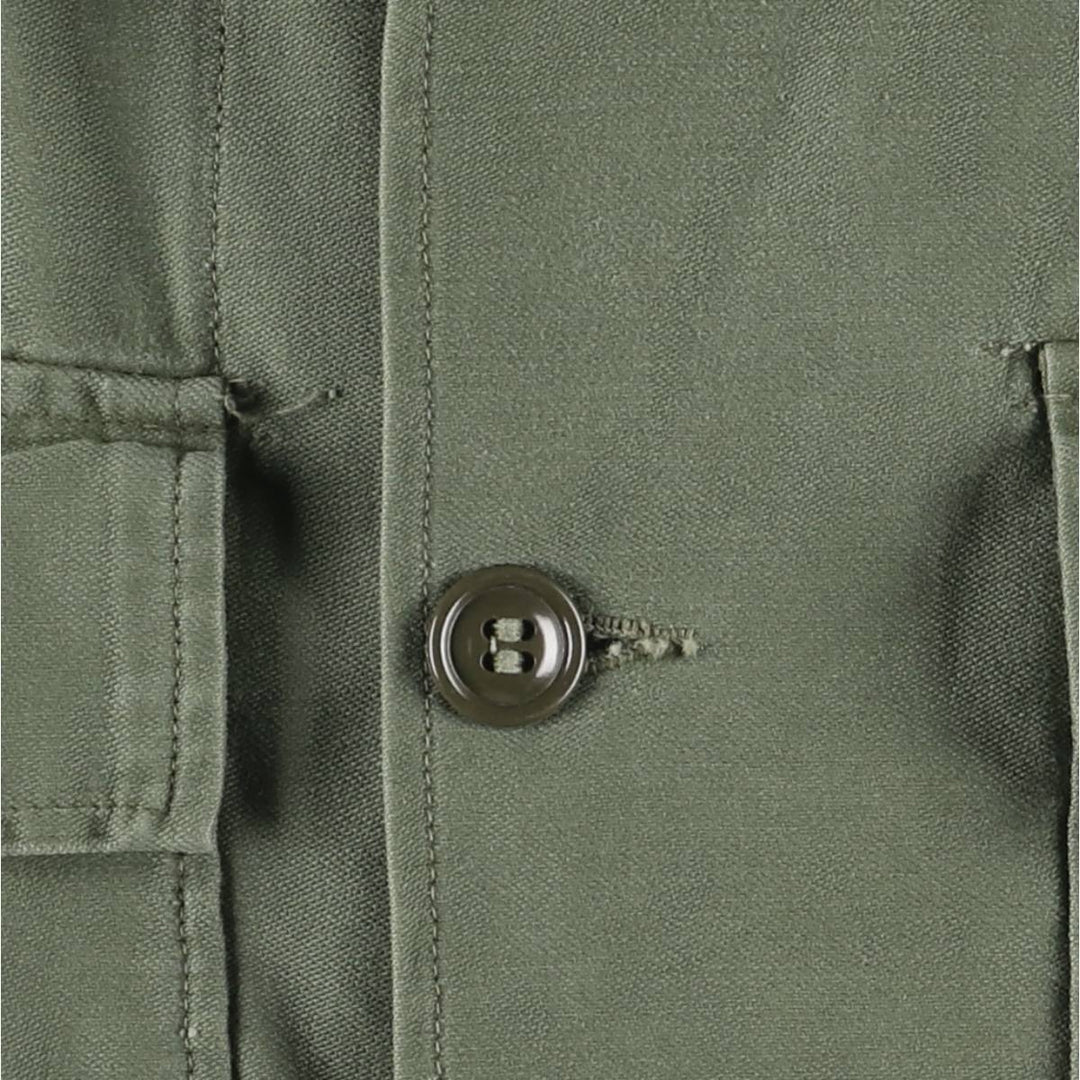 US military 1st model, late model, short sleeve, military shirt, utility shirt, women's size M unknown Khaki type Vintage Second Hand