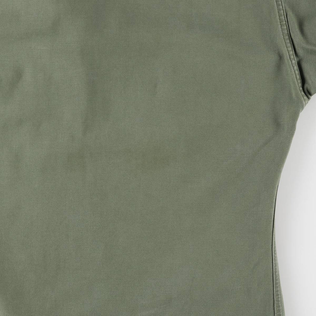 US military 1st model, late model, short sleeve, military shirt, utility shirt, women's size M unknown Khaki type Vintage Second Hand