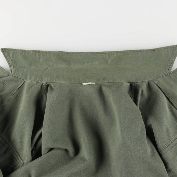 US military 1st model, late model, short sleeve, military shirt, utility shirt, women's size M unknown Khaki type Vintage Second Hand