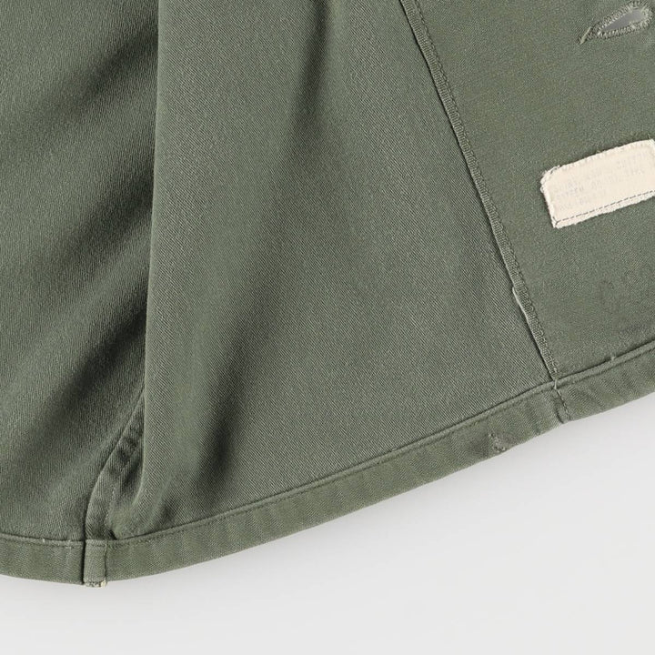 US military 1st model, late model, short sleeve, military shirt, utility shirt, women's size M unknown Khaki type Vintage Second Hand