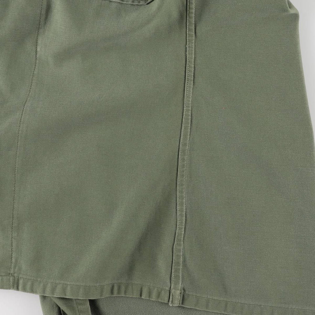 US military 1st model, late model, short sleeve, military shirt, utility shirt, women's size M unknown Khaki type Vintage Second Hand