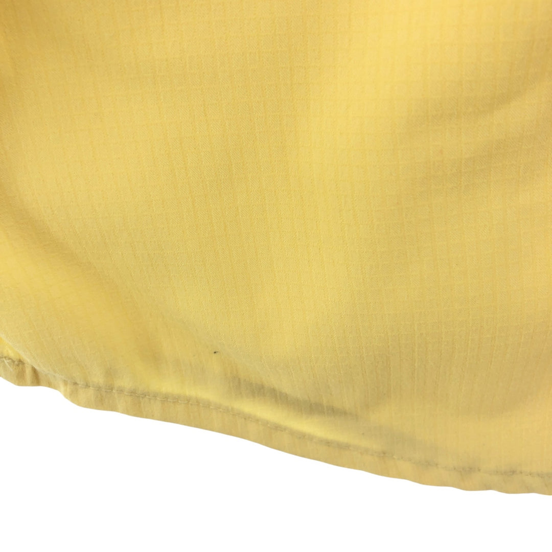 Columbia PFG Button-down Short Sleeve Fishing Shirt, Men's M Size unclear yellow type Vintage Second Hand