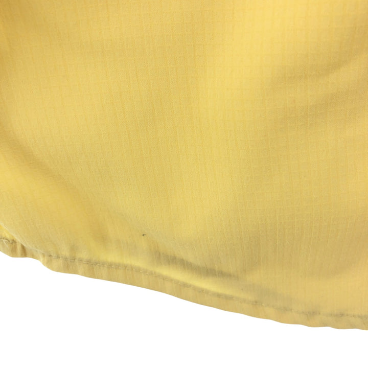 Columbia PFG Button-down Short Sleeve Fishing Shirt, Men's M Size unclear yellow type Vintage Second Hand