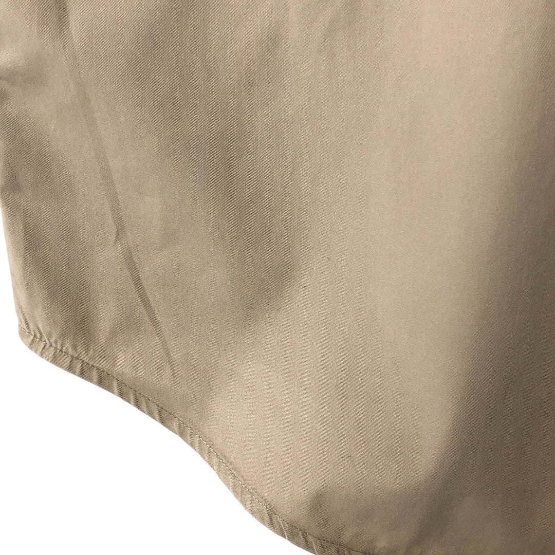 Ralph Lauren BLAKE short sleeve button down shirt, men's XL size cotton Beige type Vintage Second Hand