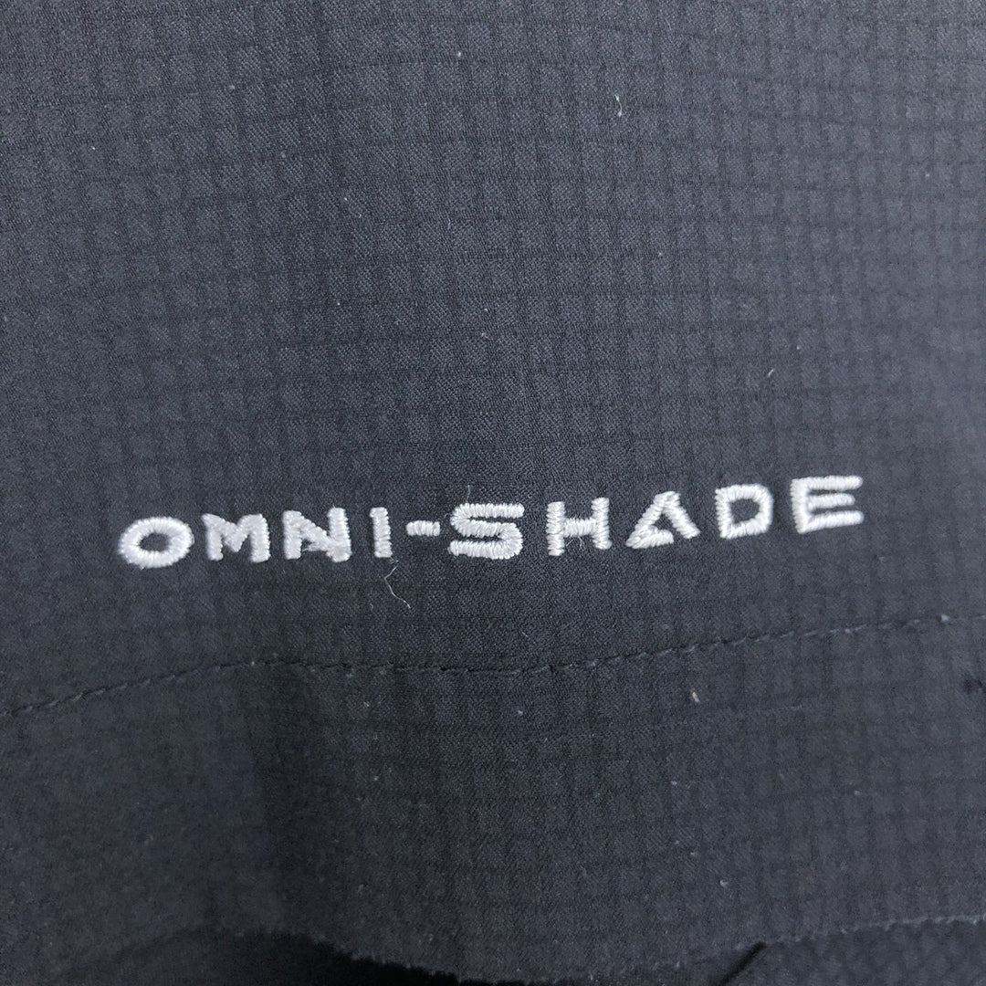 Columbia PFG OMNI-SHADE Ripstop Short Sleeve Fishing Shirt, Men's XL unclear black type Vintage Second Hand