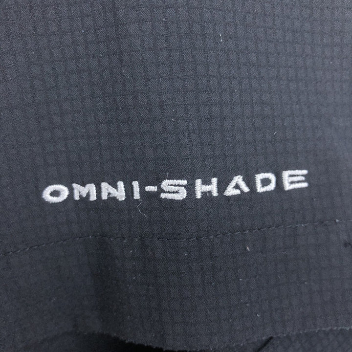 Columbia PFG OMNI-SHADE Ripstop Short Sleeve Fishing Shirt, Men's XL unclear black type Vintage Second Hand