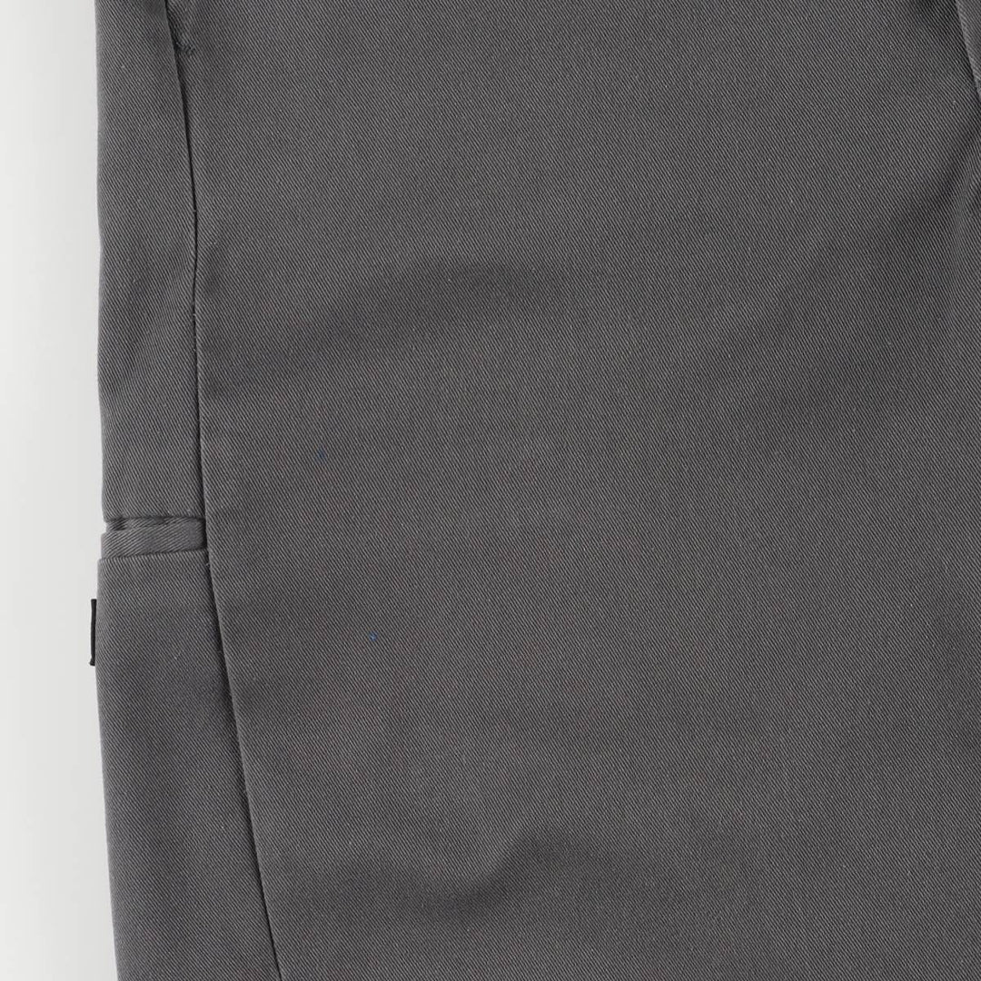 Dickies Loose Fit Work Shorts, Half Pants, Men's, W35 equivalent polyester gray type Vintage Second Hand