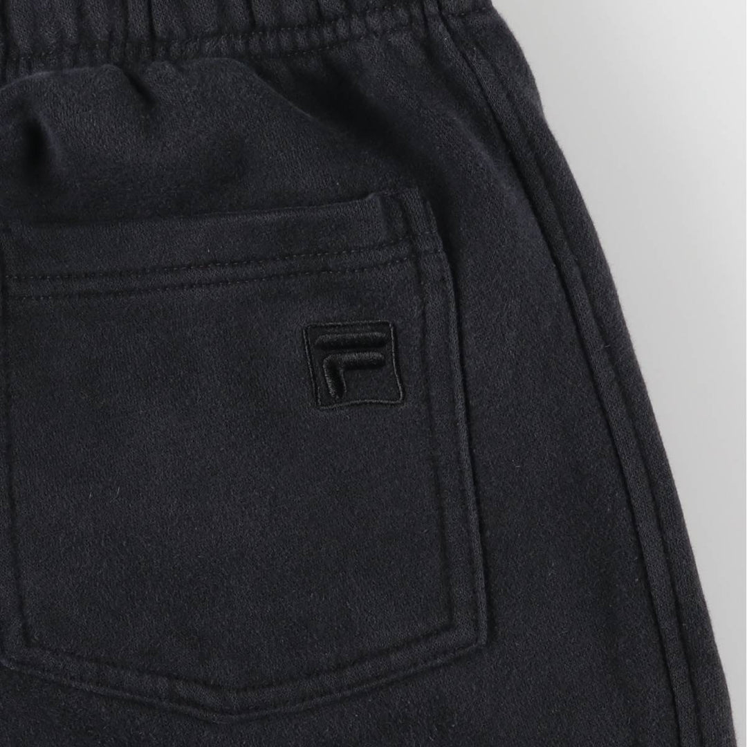 FILA F-BOX sweatpants, men's size L cotton black type Vintage Second Hand