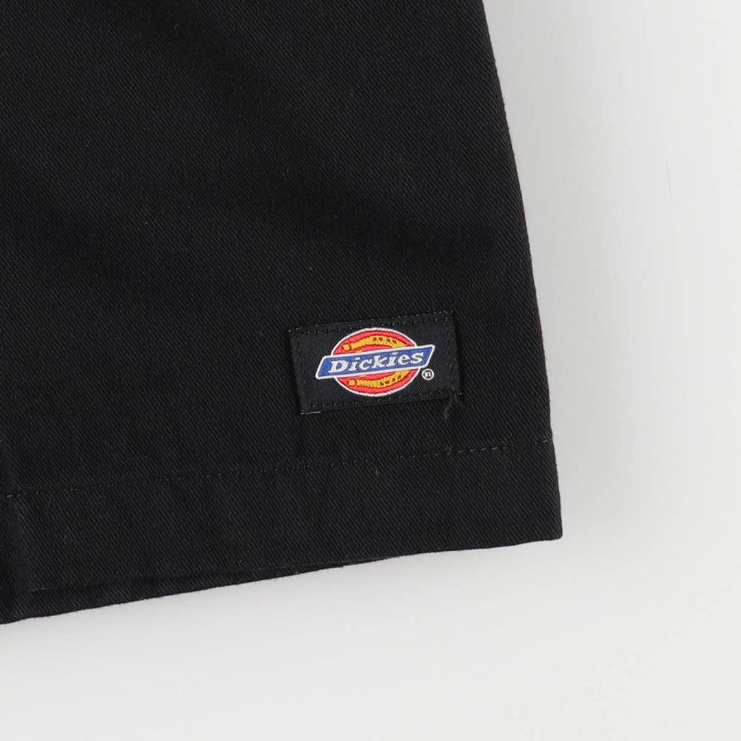 Dickies work shorts, half pants, men's, w32 equivalent, vintage polyester black type Vintage Second Hand