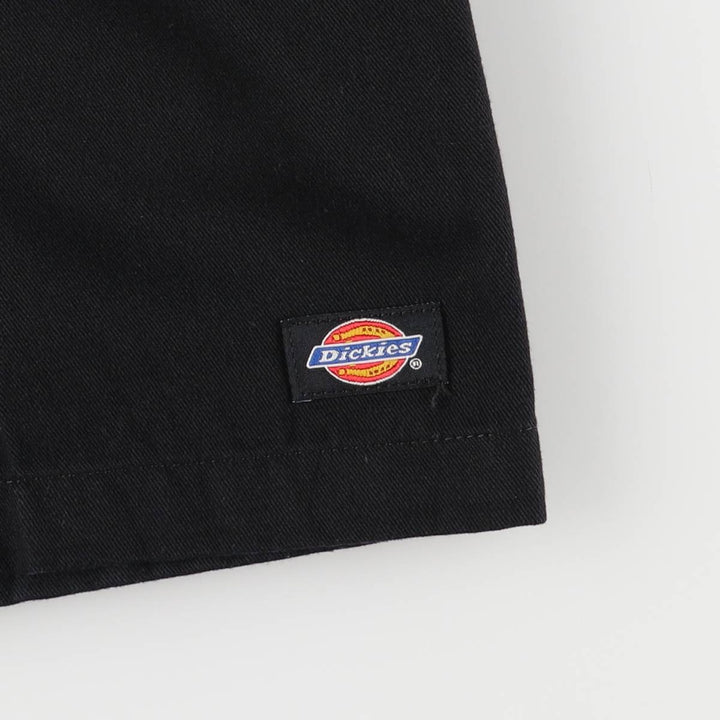 Dickies work shorts, half pants, men's, w32 equivalent, vintage polyester black type Vintage Second Hand