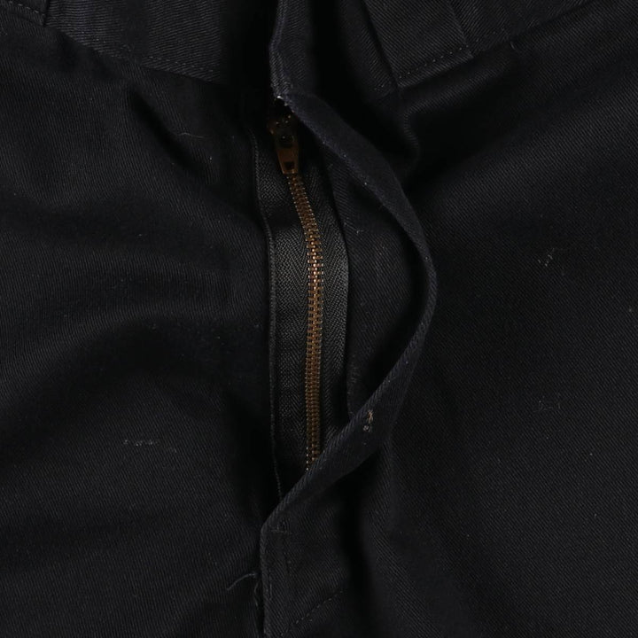 Dickies work shorts, half pants, men's, w32 equivalent, vintage polyester black type Vintage Second Hand