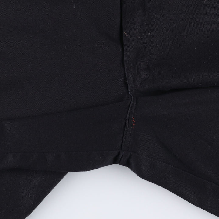 Dickies work shorts, half pants, men's, w32 equivalent, vintage polyester black type Vintage Second Hand