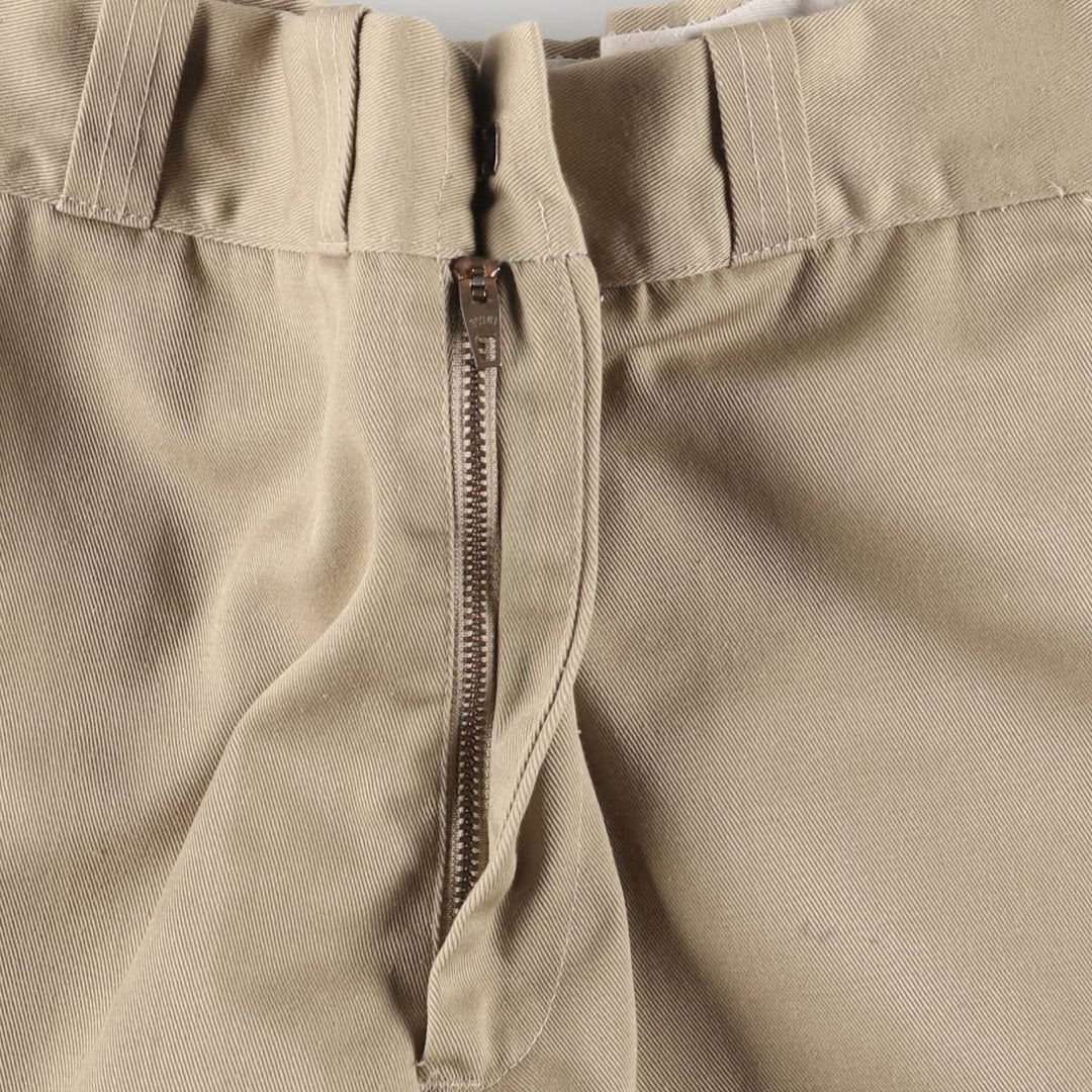 80'S BIG MAC Work Pants, Made in USA, Men's, W35, Vintage polyester Beige type Vintage Second Hand