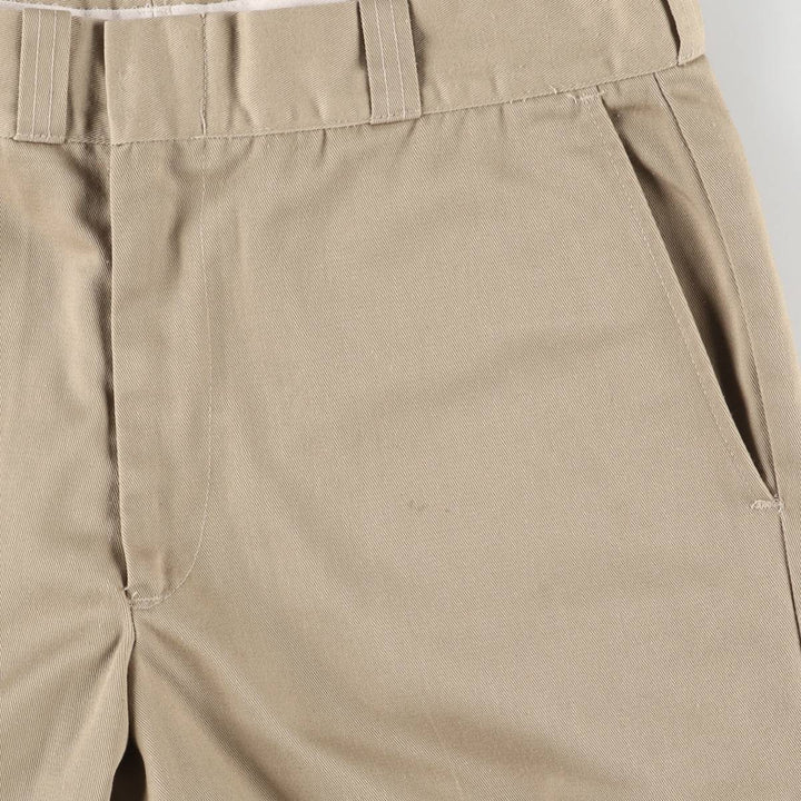 80'S BIG MAC Work Pants, Made in USA, Men's, W35, Vintage polyester Beige type Vintage Second Hand