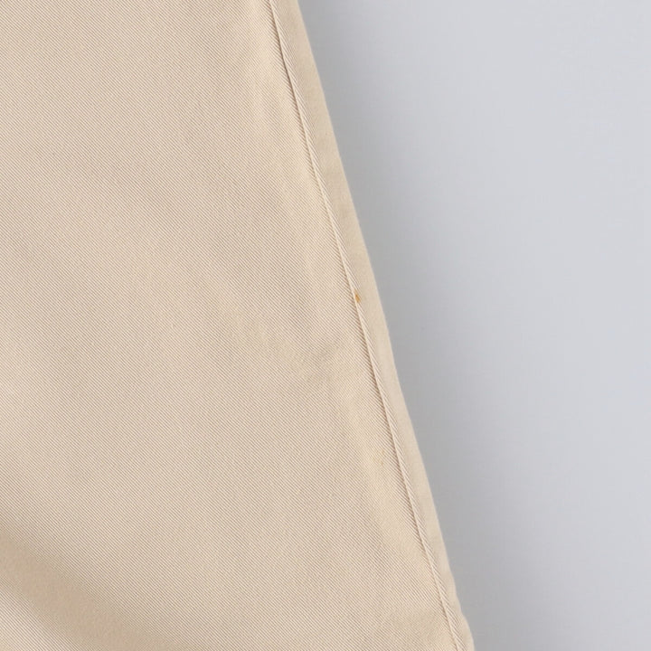 Ralph Lauren POLO by Ralph Lauren Two-pleat Chino Pants Made in Canada Men's W35 cotton Beige type Vintage Second Hand