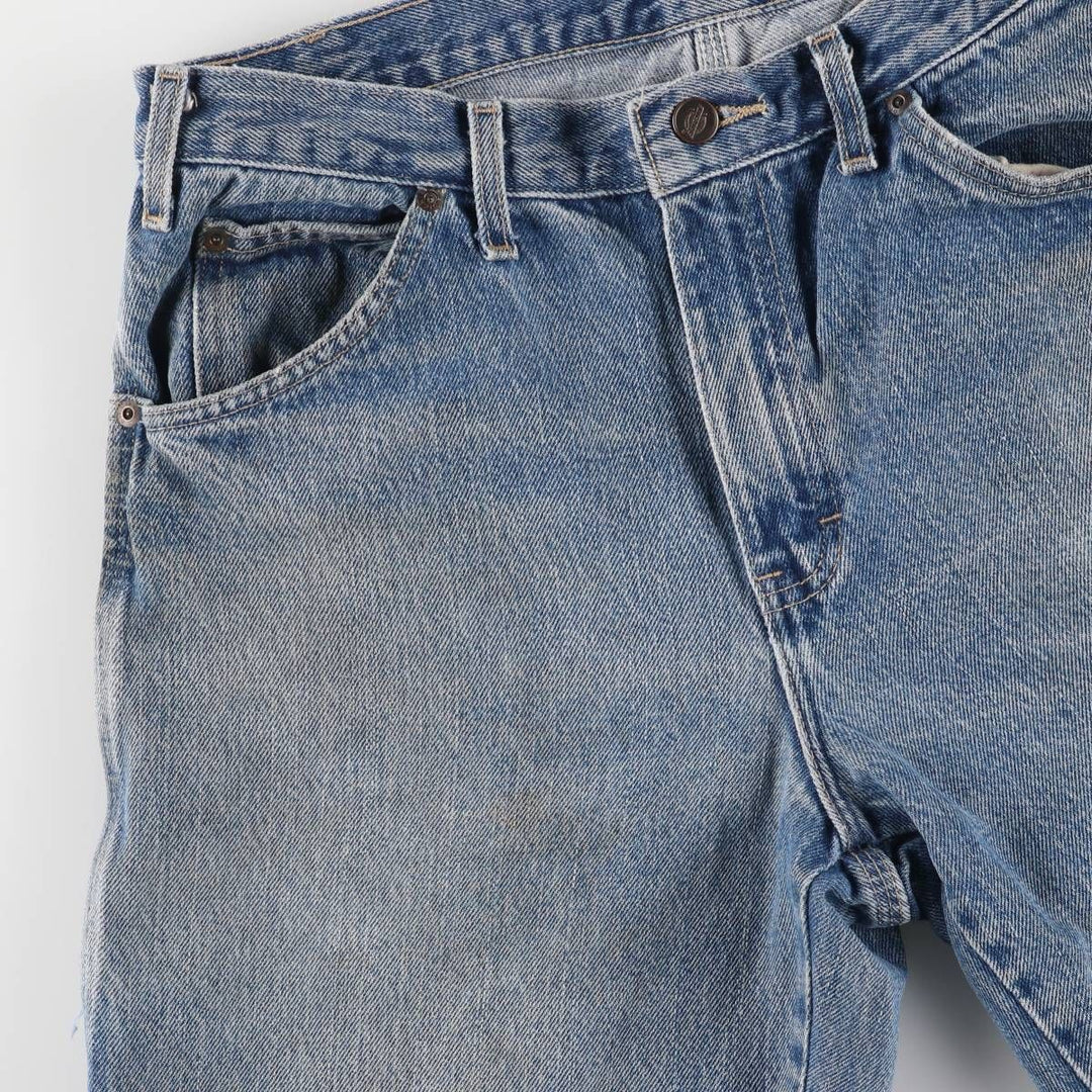 Dickies Relaxed Fit Denim Painter Shorts, Men's W32 cotton blue type Vintage Second Hand