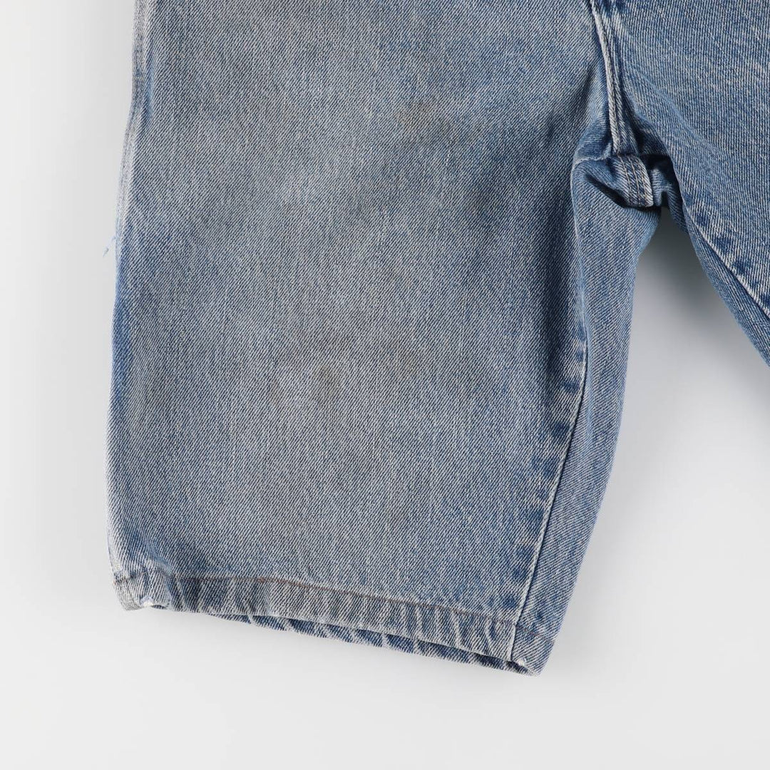 Dickies Relaxed Fit Denim Painter Shorts, Men's W32 cotton blue type Vintage Second Hand