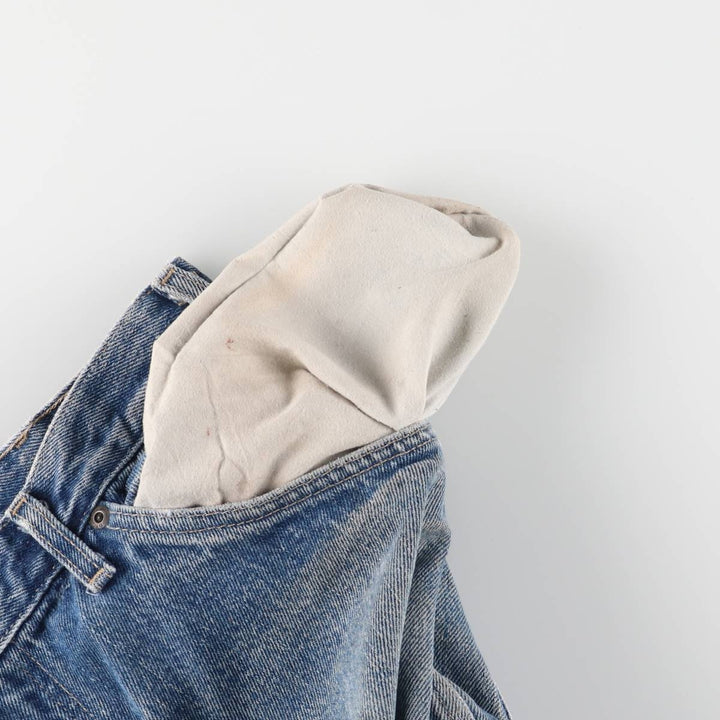 Dickies Relaxed Fit Denim Painter Shorts, Men's W32 cotton blue type Vintage Second Hand