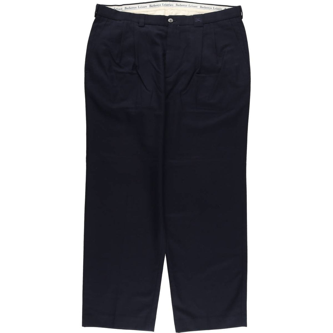 Burberry's Burberrys of London Leisure Slacks Pants for Men, W38 unknown navy blue type Vintage Second Hand