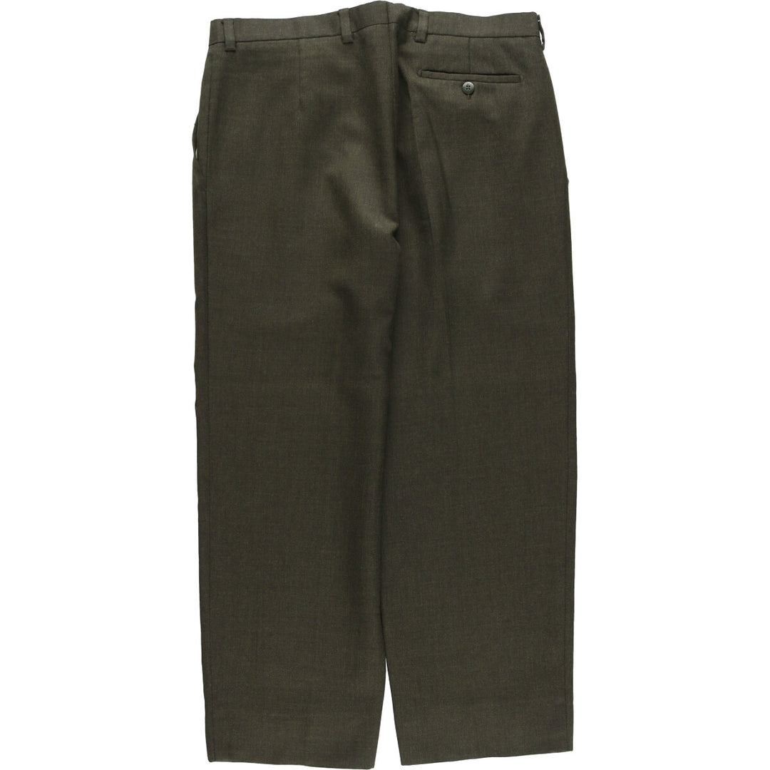 Burberry's Burberry London Two-pleat slacks for men, size W34 unclear Charcoal Vintage Second Hand