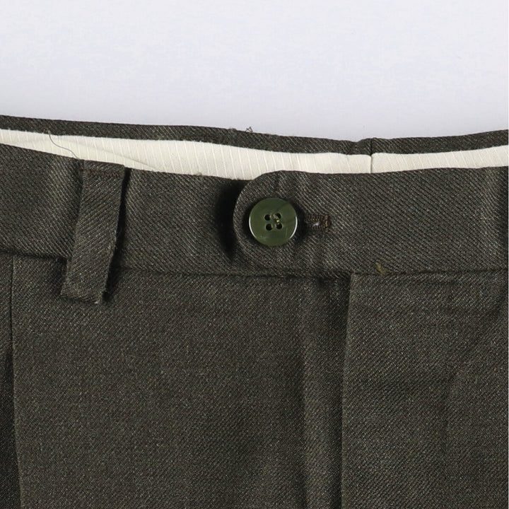 Burberry's Burberry London Two-pleat slacks for men, size W34 unclear Charcoal Vintage Second Hand