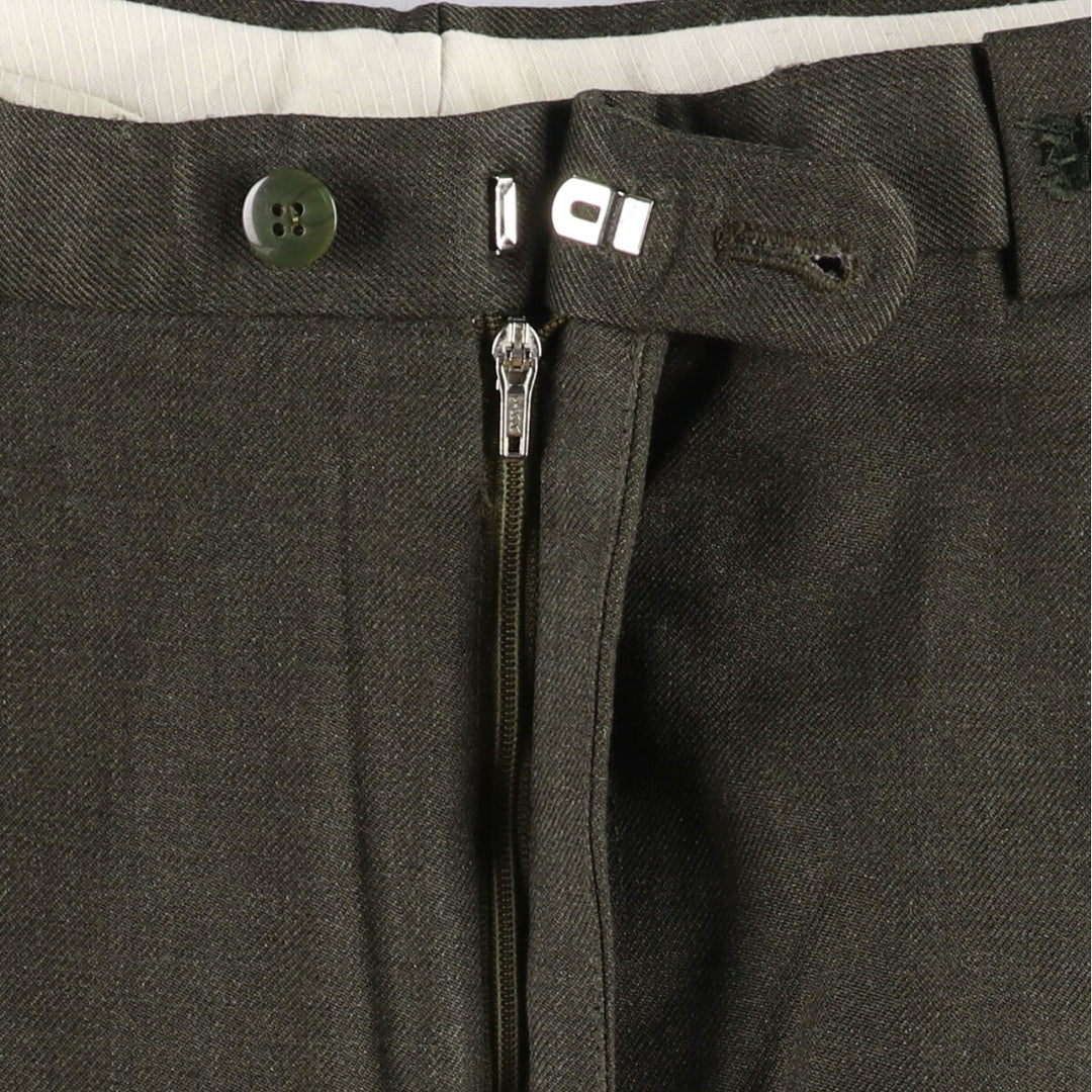 Burberry's Burberry London Two-pleat slacks for men, size W34 unclear Charcoal Vintage Second Hand