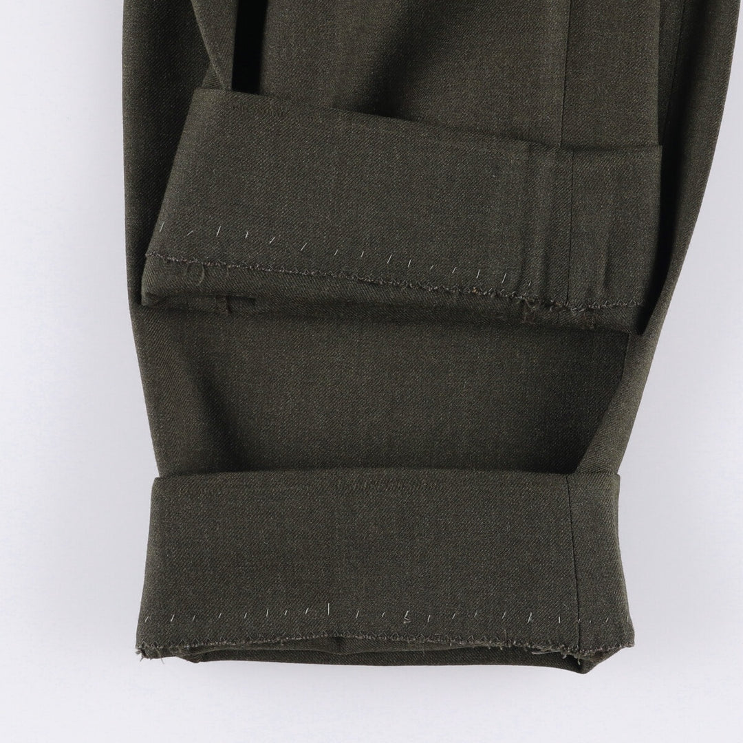 Burberry's Burberry London Two-pleat slacks for men, size W34 unclear Charcoal Vintage Second Hand