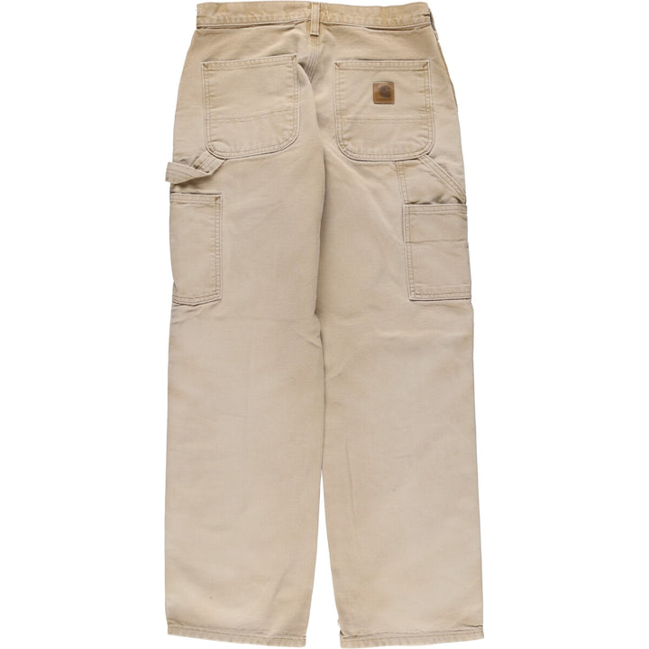 Carhartt Duck Painter Pants, Men's, W30 equivalent cotton Beige type Vintage Second Hand
