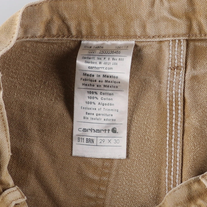Carhartt Duck Painter Pants, Men's, W30 equivalent cotton Beige type Vintage Second Hand