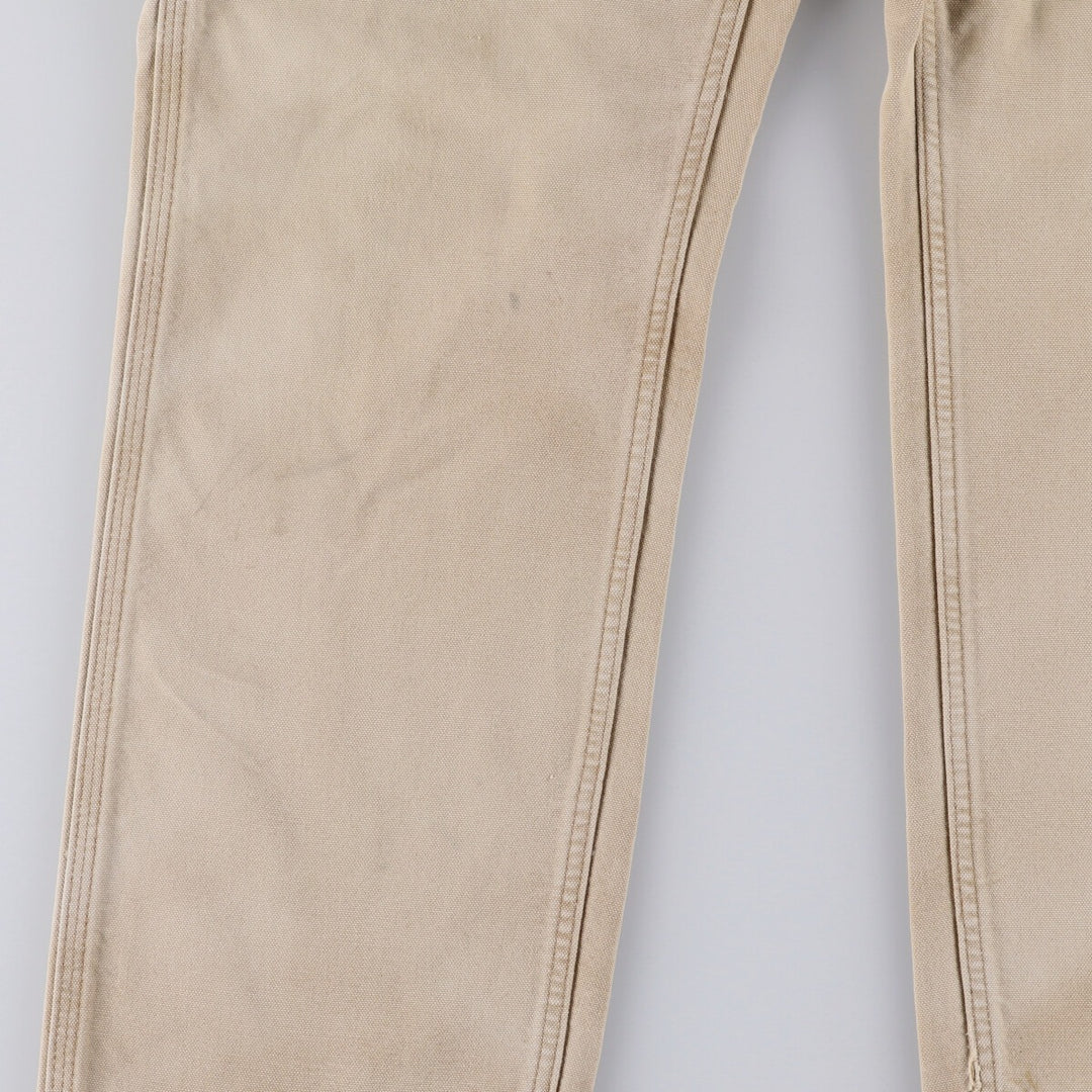 Carhartt Duck Painter Pants, Men's, W30 equivalent cotton Beige type Vintage Second Hand