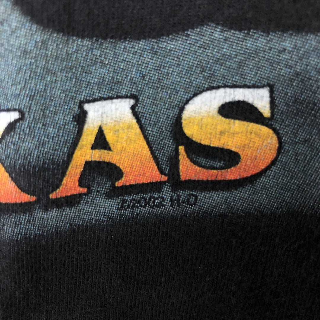 00'S Harley-Davidson Motorcycle Bike T-shirt Made in USA Men's L size cotton black type Vintage Second Hand